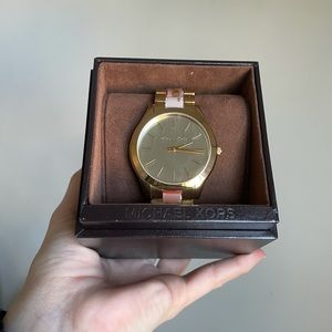 Gold Michael Kors watch